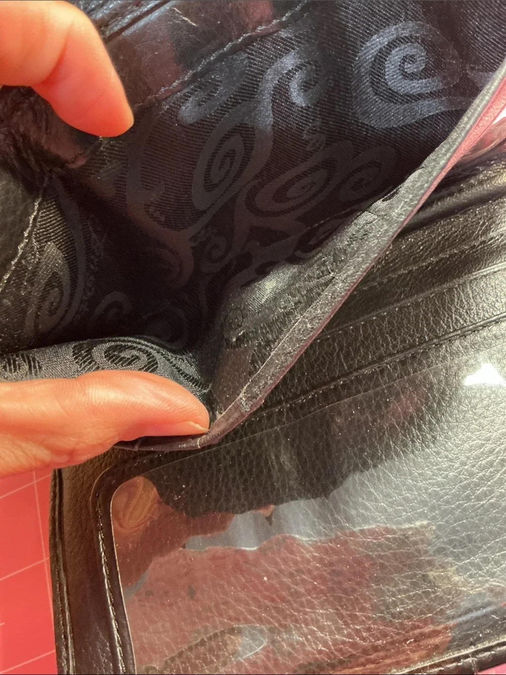 Brighton black leather wallet
